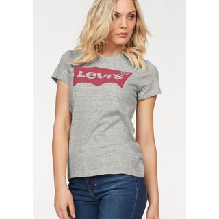 Levi's® T-Shirt The Perfect Tee mit Logoprint grau XS (32)