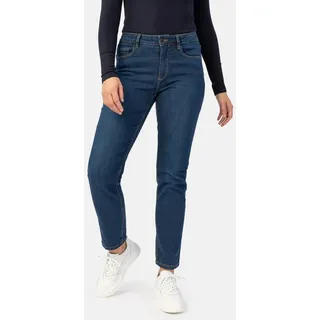 STOOKER WOMEN 5-Pocket-Jeans Zermatt Denim Straight Fit Straight Fit Casual Clean Wash Denim Jeans für Damen blau 46