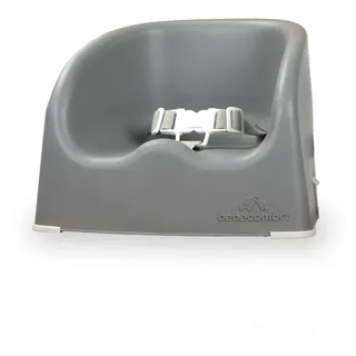 Bebeconfort Essential Booster, Sitzerhöhung, ab einem Alter von 6 Monaten bis 3 Jahren, bis 15 kg, Warm Grey - One Size
