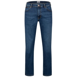 Wrangler Straight-Jeans Texas Authentic Straight Herrenjeans Jeans Stretch blau 38/34
