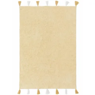 Lytte Kinderteppich, Gelb, 120x170 cm, - Waschbarer Teppich Kinderzimmer