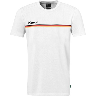 Kempa, Herren, Sportshirt, T-Shirt Team GER (L), Weiss, L