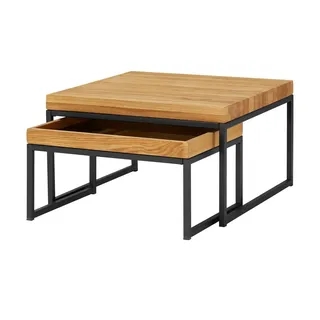 designline Lubao Asteiche geölt 2er Set