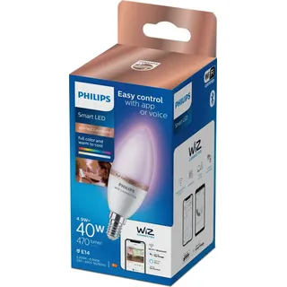 Philips LED-Kerze 4,9W E14 2200K RGBW