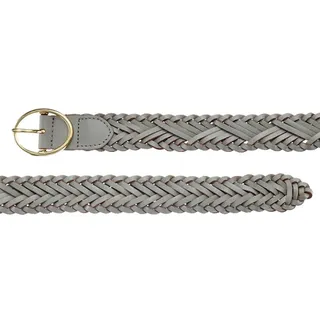 LASCANA Damengürtel Leder grau 75