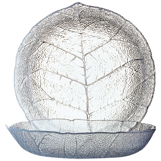 Luminarc ARC 10365 Aspen Teller tief, 20.5cm, Glas gehärtet, transparent, 6 Stück