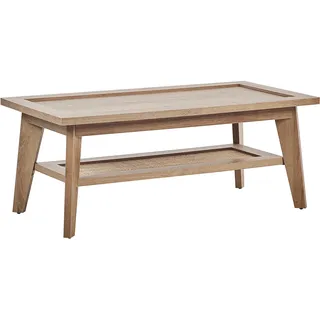 Beliani Simla Braun Rattan 100 x 50 x 40 cm