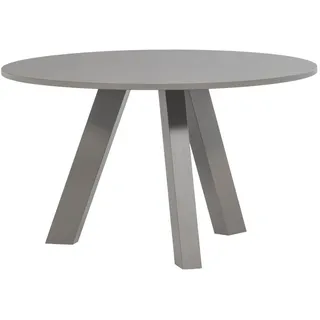Woood Rhonda Ø 129 cm graue Eiche