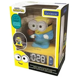 Despicable Me Minions - Bob Nightlight Alarm Clock with Sounds