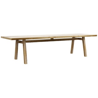 Natur24 Esstisch Esstisch Tisch Collier 190x100cm Eiche Massiv Tisch Designertisch