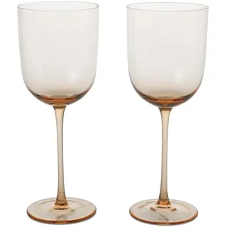 Ferm Living - Host Weinglas, blush, Rotwein