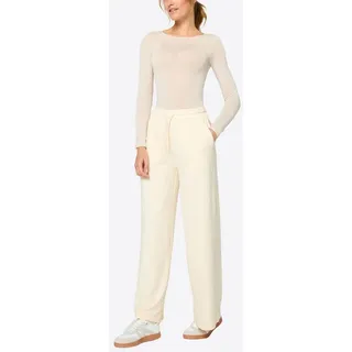 NUR DIE Lounge-Hosen Wide beige L