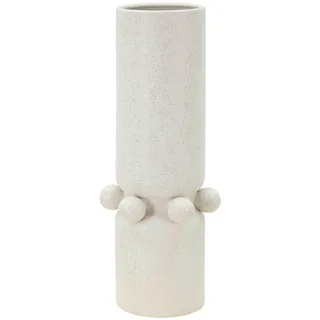 Mauro Ferretti Ferretti Bubbles Vase, Keramik, Creme, 41 cm,