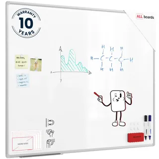 ALLboards Whiteboard 120 x 100 cm Weiß