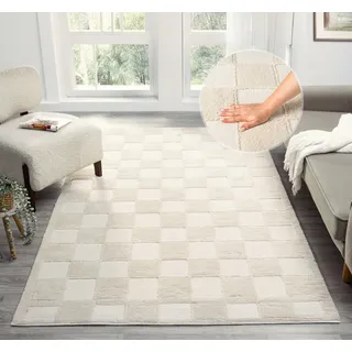 OTTO home Belion Hochflorteppich 200 x 300 cm Beige