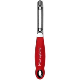 Microplane Sparschäler Edelstahl rot