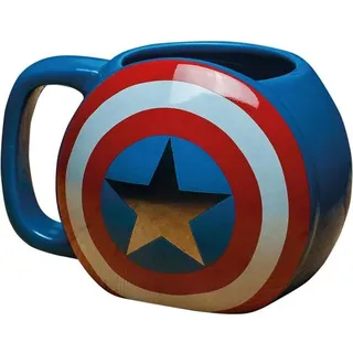 Paladone Products, Tasse, Marvel mug Captain America Shield (300 ml, 1 x)