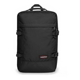 Eastpak Rucksack Travelpack Black EK0A5BBR0081, schwarz, Laptopfach, Nylon, 42L, 51cm