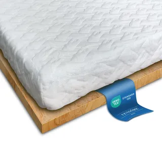 Vendome Dreamtime Gelschaum Topper 100x200 cm, in verschiedenen Größen von 90x200 bis 200x200 cm erhältlich, atmungsaktiver Matratzen Topper für erholsamen Schlaf, Ergänzung fürs Boxspringbett