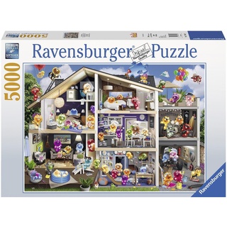 Ravensburger Puzzle Gelini Puppenhaus, 5000 Puzzleteile, Made in Germany, FSC® - schützt Wald - weltweit bunt