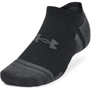 Under Armour 3er Pack Performance Tech Füßlinge Schwarz/Grau 41-43