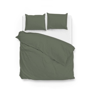 Zo!Home Bettbezug, Army Green, 200x220