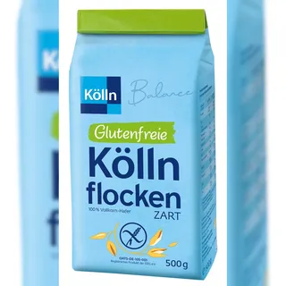 Kölln BALANCE Zarte Köllnflocken glutenfrei Haferflocken 500,0 g,