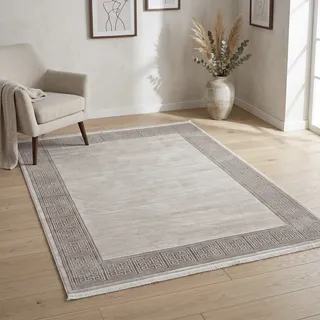 Sehrazat Venus 7798 Kurzflorteppich 200 x 300 cm Beige/Creme