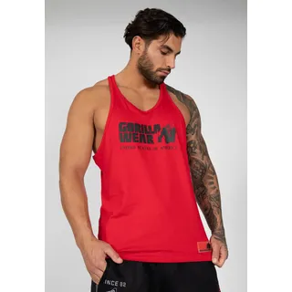 Gorilla Wear Classic Tanktop - Rot - S