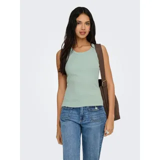 Only Onlval Life Tank Top Hellgrün XS