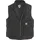 V01 Insulated Rib Collar Weste Schwarz XL