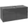Waschbeckenunterschrank 120 x 55 cm Glossy Grey