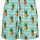 Pattern Big Blue Turquoise Orange 3XL
