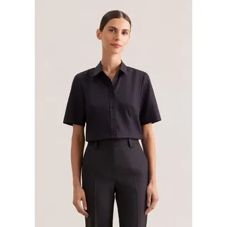Seidensticker Hemdbluse Schwarz 54