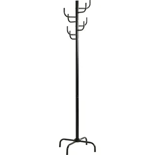 Haku-Möbel Garderobenständer Cactus 180 x 48 cm Schwarz