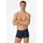 Soft Shorts navy-schwarz gestreift S