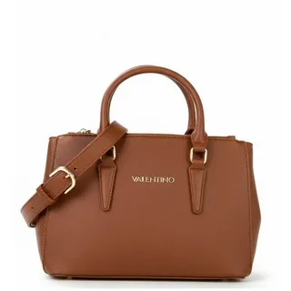 Valentino Zero Re Handtasche Leder Brown