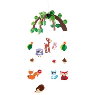 - Wooden Baby Mobile Woodland Animals