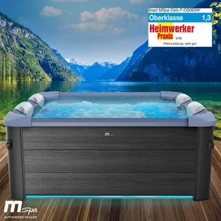 BRAST Mspa Whirlpool OSLO SAPPHIRE 6 Personen mit LED