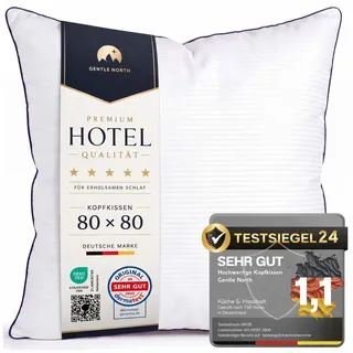 Gentle North Kopfkissen 80 x 80 cm Weiß