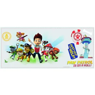 Paw Patrol, Wandtattoo, Wall Graphix Peel And Stick Giant Wall Decals (12.70 x 2.54 cm)