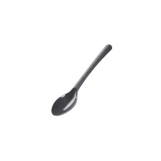 Mehrweg Teelöffel Schwarz 14 cm | 100 Stück | Spülmaschinenfest, langlebig & geschmacksneutral