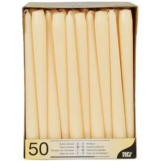 Papstar Duftkerze 25 cm 50 St. champagner
