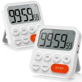 LIORQUE Digitaler Küchentimer Eieruhr Timer Magnetisch Stoppuhr