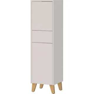Germania GW-Arnea, beige Kaschmir, B:33cm H:123cm T:34cm, Holzwerkstoff, Schränke, Midischrank