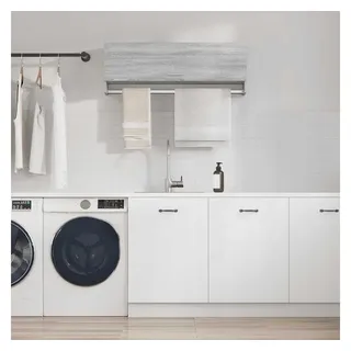 vidaXL Kleiderschrank Grau Sonoma 100 x 32,5 x 35 cm Holzwerkstoff