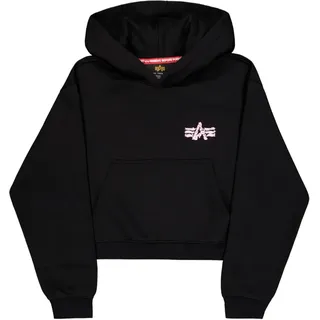 Alpha Industries Damen Riot Hoodie, Black, S