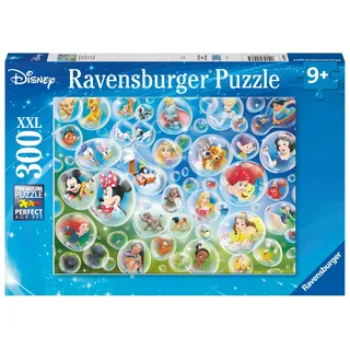 Ravensburger Puzzle Disney Seifenblasen - 300 XXL Teile Puzzle ab 9 Jahre | 300 XXL Teile Disney Classics Puzzle, Kinderpuzzle ab 9 Jahre, Ravensburger Qualität