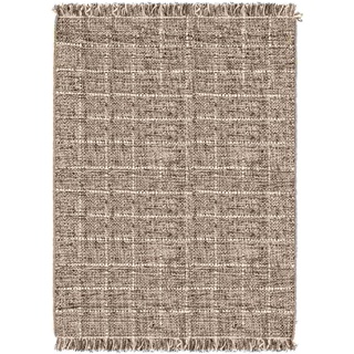 Teppich Senuri aus Wolle Braun, 140x200 cm