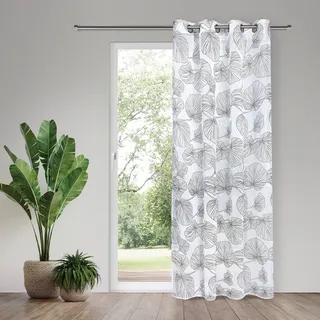 Gerster Vania Ösen 145 x 245 cm Schwarz/Weiß 1 Stk.